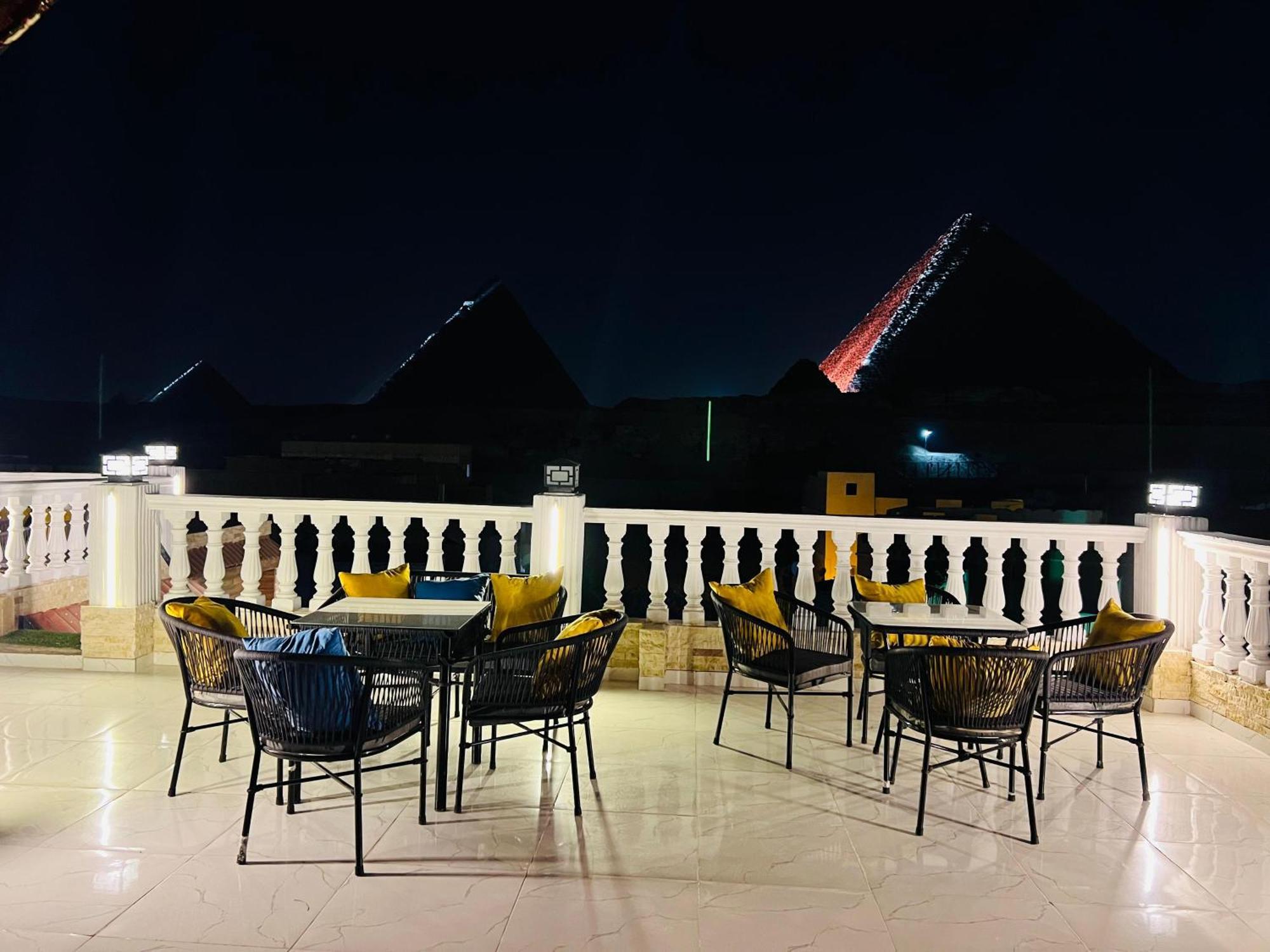 New Scarab Pyramids View Otel Kafret el-Gabal Dış mekan fotoğraf