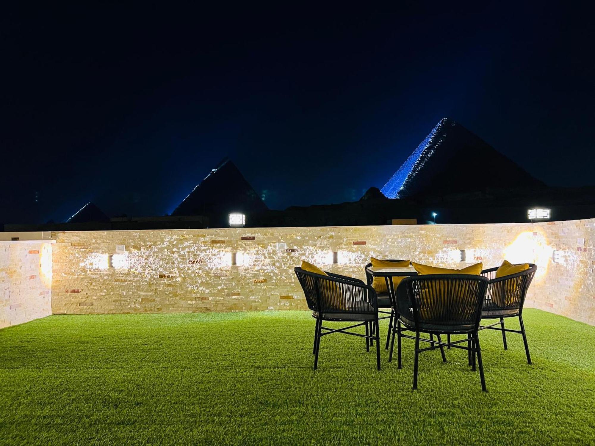 New Scarab Pyramids View Otel Kafret el-Gabal Dış mekan fotoğraf