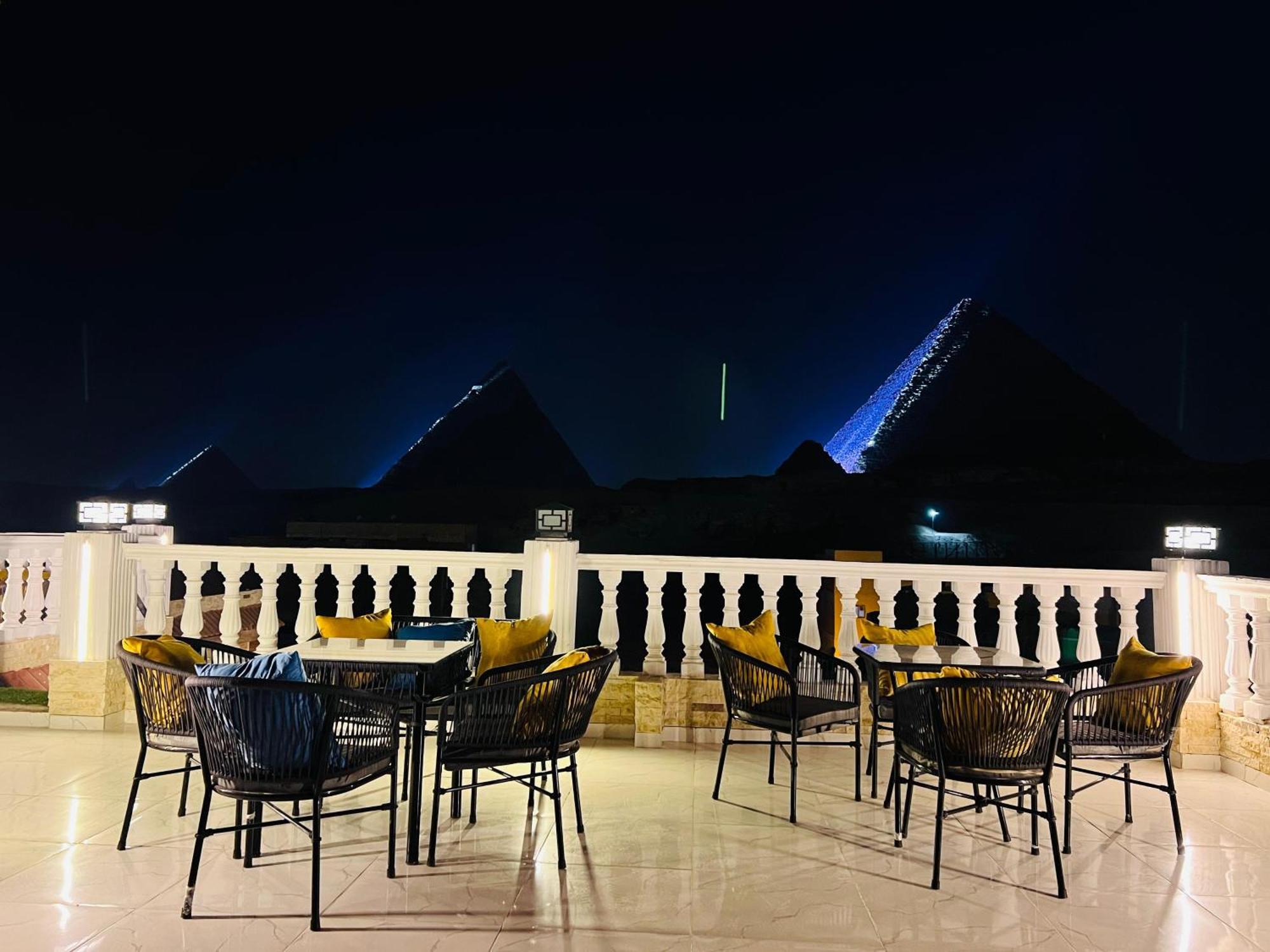 New Scarab Pyramids View Otel Kafret el-Gabal Dış mekan fotoğraf