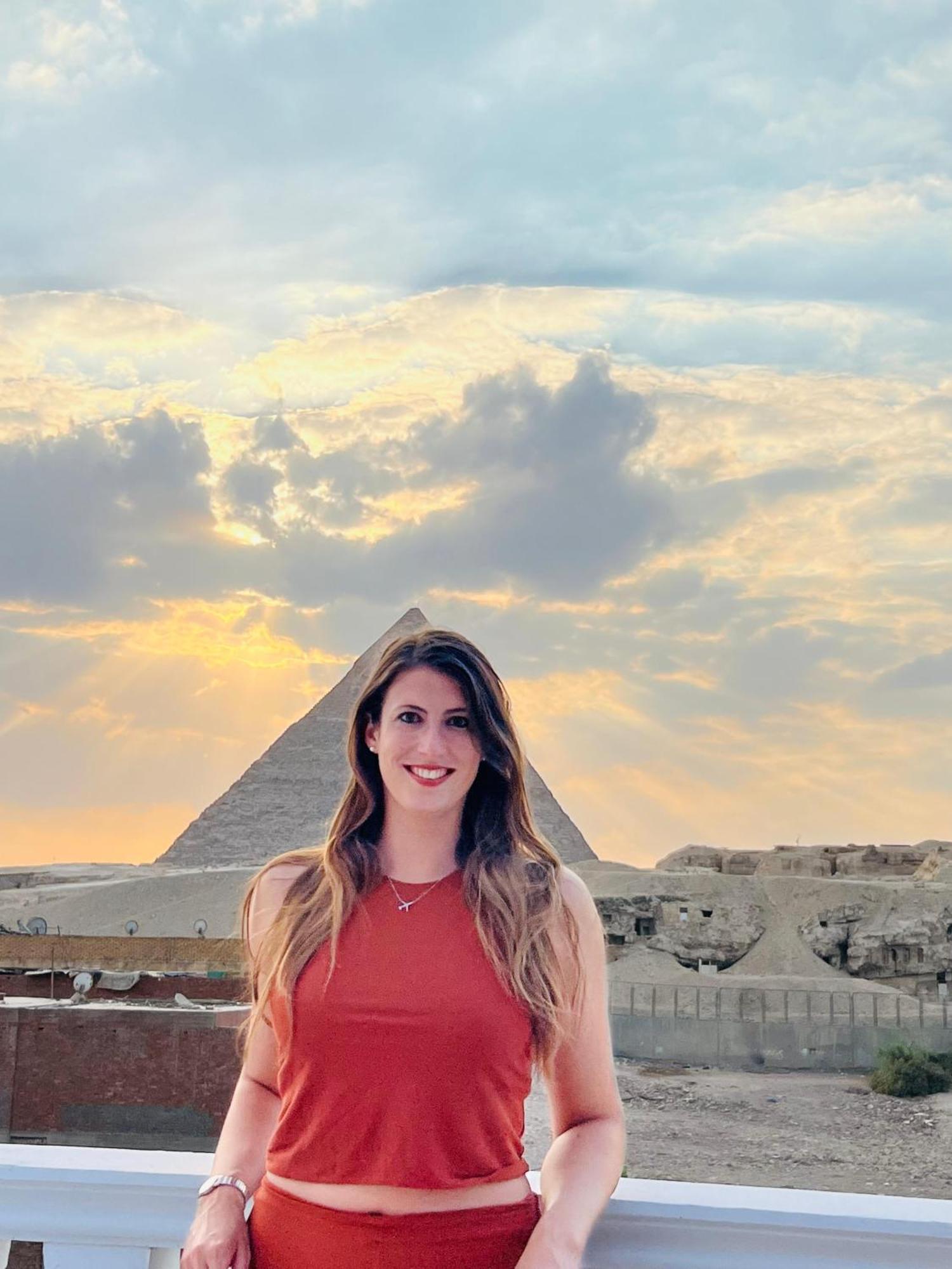 New Scarab Pyramids View Otel Kafret el-Gabal Dış mekan fotoğraf